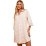 Camisão 3/4 Lyon Poas Rosa Miss Victtoria