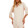 Camisão 3/4 Lyon Poas Rosa Miss Victtoria