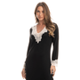 Camisão Longo Acacia Preto Daniela Tombini