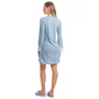 Camisão Manga Longa Paula Azul Daniela Tombini