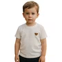 Camiseta Algodão Bordado Teddy Off White Dame