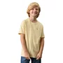 Camiseta Algodão Orgânico Amarelo Manteiga Calvin Klein