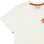 Camiseta Algodão Teddy Bolso Off White Dame