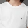 Camiseta Calvin Klein Bordado Branco