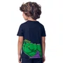Camiseta Hulk Preto Marvel Youccie