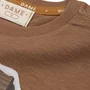 Camiseta Infantil Algodão Teddy Cofee Dame
