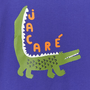 Camiseta Manga Curta Silk Jacare Azul Bento