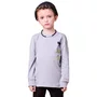 Camiseta  Manga Longa Mickey Cinza Youccie