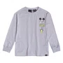 Camiseta  Manga Longa Mickey Cinza Youccie