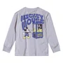 Camiseta  Manga Longa Mickey Cinza Youccie