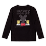 Camiseta Manga Longa Mickey Preto Youccie