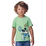 Camiseta Mickey e Pateta Verde Menta Youccie