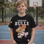 Camiseta NBA Teddy Chicago Bulls Preto  Dame