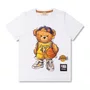 Camiseta NBA Teddy Los Angeles Branco Dame