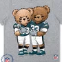 Camiseta NFL Teddy Philadelphia Cinza Dame