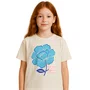 Camiseta Overzied Silk La rosa Branca Farm Futura