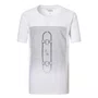 Camiseta Skate Waves Off White Reserva