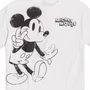 Camiseta T Shirt Alongada Mickey Branca Authoria