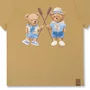 Camiseta Teddy Remos Bege Dame