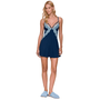 Camisola Alça Ocean Grace Rendado Azul Lua Lua