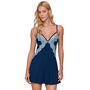 Camisola Alça Ocean Grace Rendado Azul Lua Lua