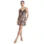 Camisola Cetim Curta Marrom Wow Revedenfant