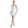 Camisola Curta Cetim Wedding Off White Revedenfant