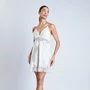 Camisola Curta Cetim Wedding Off White Revedenfant