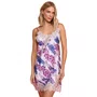 Camisola Curta Floral Lilas Dubai Miss Victtoria