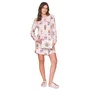 Camisola Dress Sweet In Berries Ursinhos Lua Lua