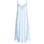 Camisola Midi Visco e Renda Azul Claro Aurora Revedenfant