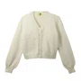 Cardigan Pelinho Cropped Off Farm Futura