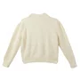 Cardigan Tricot Pelinho Off Fábula