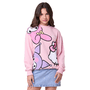 Casaco Moletom Rosa Turma Hello Kitty I Am