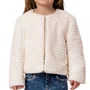 Casaco Pelinhos Poás Off White Petit Cherie