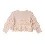 Casaco Tricot Franjas Cru Anime