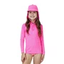 Chapéu Proteção UV Kids Euforia Rosa Neon Siri