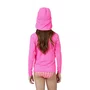Chapéu Proteção UV Kids Euforia Rosa Neon Siri