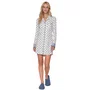 Chemise Aberto Soft Blue Lua Lua