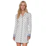Chemise Aberto Soft Blue Lua Lua