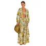 Chemise Leve Longa Suco De Abacaxi Farm
