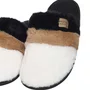 Chinelo Pantufa Pelinho Off  White Lua Lua