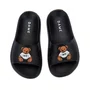 Chinelo Slide Preto Urso Dame