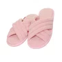 Chinelo Slider Rosa Quartz Lua Lua