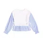 Colete Tricot Off Camisa Listras Momi