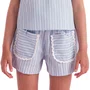 Conjunto Alça Listrinha Azul Claro Petit Cherie