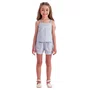 Conjunto Alça Listrinha Azul Claro Petit Cherie
