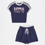 Conjunto Baby Tee e Short NFL Marinho Authoria