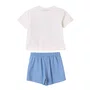Conjunto Blue House Tule Azul Denim Anime