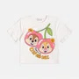 Conjunto Blusa e Shorts Laranja Tico e Teco Momi